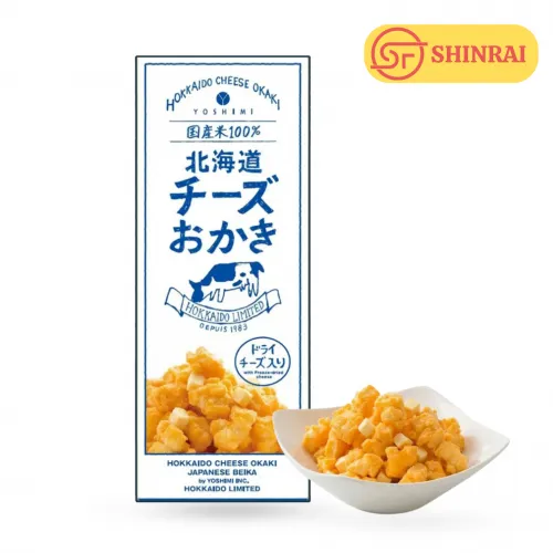 Bánh Gạo Phô Mai Hokkaido - Hộp 6 cái | Quà tặng Nhật Bản cao cấp